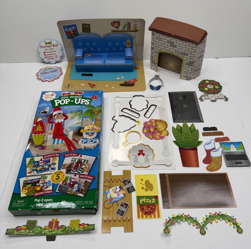 Elf On Shelf Pop-Up Scout Elves At Play Insta-Moment Pop-Ups Miscellaneous